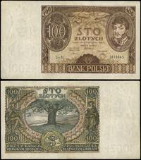 100 złotych 9.11.1934, seria BL, numeracja 38126