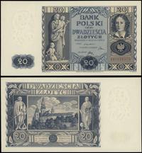 20 złotych 11.11.1936, seria AK, numeracja 10285