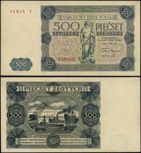 500 złotych 15.07.1947, seria T, numeracja 93800