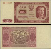 100 złotych 1.07.1948, seria HW, numeracja 28064