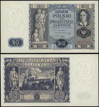 20 złotych 11.11.1936, seria BW, numeracja 10744