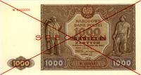 1.000 złotych 15.01.1946, SPECIMEN, seria N, na 
