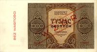 1.000 złotych- WZÓR 1945, seria A, Miłczak 120a