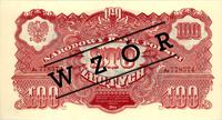 100 złotych- WZÓR 1944, "obowiązkowe", seria Ax 