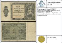 Polska, 1 złoty, 1.10.1938