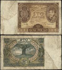 100 złotych 9.11.1934, seria CR, numeracja 74651