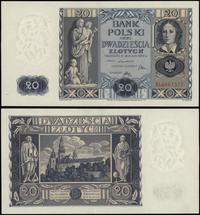 20 złotych 11.11.1936, seria BL, numeracja 66613