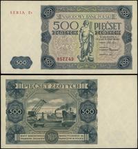 500 złotych 15.07.1947, seria E3, numeracja 8577