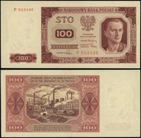100 złotych 1.07.1948, seria P, numeracja 042496