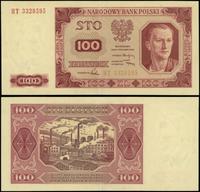 100 złotych 1.07.1948, seria HT, numeracja 33285