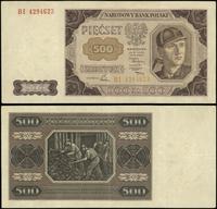 500 złotych 1.07.1948, seria BI, numeracja 42946