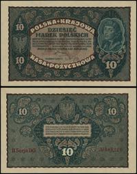 10 marek polskich 23.08.1919, seria II-BG, numer