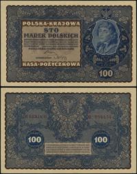 100 marek polskich 23.08.1919, seria IH-O, numer