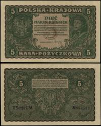 5 marek polskich 23.08.1919, seria II-CM, numera