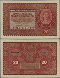 20 marek polskich 23.08.1919, seria II-CZ, numer