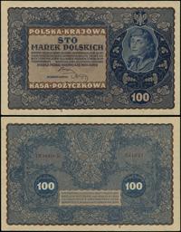 100 marek polskich 23.08.1919, seria IB-L, numer