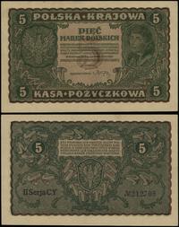 5 marek polskich 23.08.1919, seria II-CY, numera