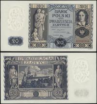 20 złotych 11.11.1936, seria BC, numeracja 55852