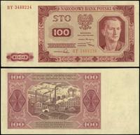 100 złotych 1.07.1948, seria HY, numeracja 34882