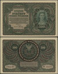 500 marek polskich 23.08.1919, seria I-BO, numer