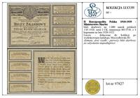 Polska, bilet skarbowy na 1.000 marek polskich, 1.05.1920