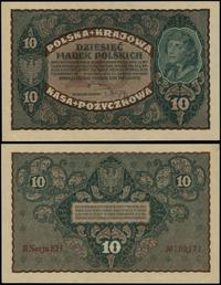 10 marek polskich 23.08.1919, seria II-EH, numer
