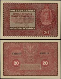 20 marek polskich 23.08.1919, seria II-CS, numer
