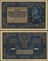 100 marek polskich 23.08.1919, seria IE-T, numer