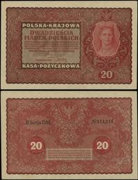 20 marek polskich 23.08.1919, seria II-DM, numer