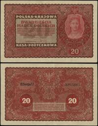 20 marek polskich 23.08.1919, seria II-U, numera