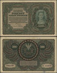 500 marek polskich 23.08.1919, seria I-BP, numer