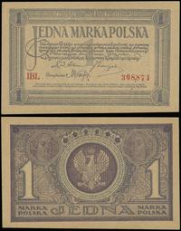 1 marka polska 17.05.1919, seria IBL, numeracja 