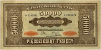 50.000 marek polskich 10.10.1922, seria S, Miłcz