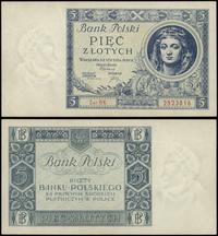 5 złotych 2.01.1930, seria BK, numeracja 2923816