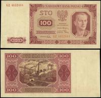 100 złotych 1.07.1948, seria GZ, numeracja 46524