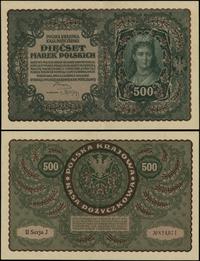 500 marek polskich 23.08.1919, seria II-J, numer
