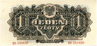1 złoty 1944,  "obowiązkowym". seria EO, Miłczak