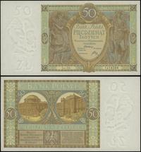 50 złotych 1.09.1929, seria DA, numeracja 141828