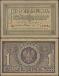 1 marka polska 17.05.1919, seria IBS, numeracja 