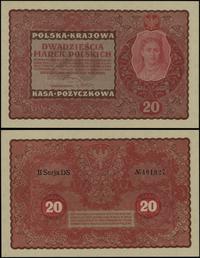20 marek polskich 23.08.1919, seria II-DS, numer