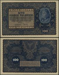 100 marek polskich 23.08.1919, seria IF-X, numer