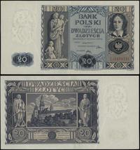 20 złotych 11.11.1936, seria CJ, numeracja 38592