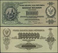 10.000.000 marek polskich 30.11.1923, seria U, n
