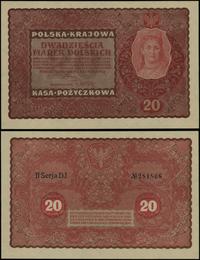 20 marek polskich 23.08.1919, seria II-DJ, numer