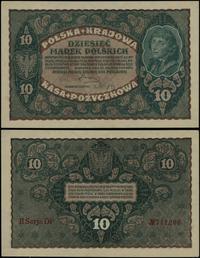 10 marek polskich 23.08.1919, seria II-DP, numer