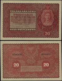 20 marek polskich 23.08.1919, seria II-BZ, numer