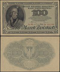100 marek polskich 15.02.1919, seria M, numeracj