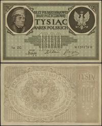 1.000 marek polskich 17.05.1919, seria ZG, numer