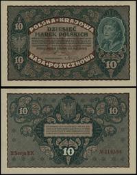 10 marek polskich 23.08.1919, seria II-EK, numer