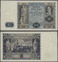 20 złotych 11.11.1936, seria CA, numeracja 90459